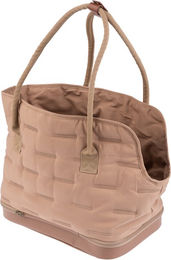 Produktbild von TIAKI Transportbox Mini für Welpen in Beige und Braun aus Polyester Größe S
