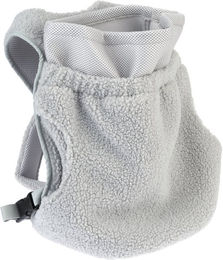 Produktbild von TIAKI Transportbox Tragetasche für Katzen und Hunde aus Polyester Grau 30 x 16 x 30 cm