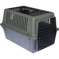 Produktbild von TIAKI Transportbox Verde aus Kunststoff in Grün/Grau Größe M B 37 x T 58 x H 32 cm