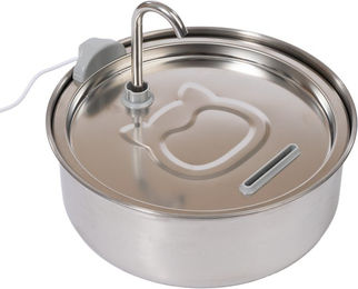 Produktbild von TIAKI Trinkbrunnen aus Edelstahl Silber 3 Liter