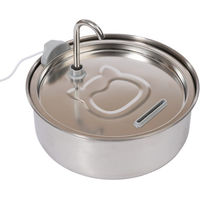 Produktbild von TIAKI Trinkbrunnen aus Edelstahl Silber 3 Liter