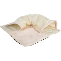 Produktbild von TIAKI Tunnelmatte für Katzen, beige, Polyester, 68 x 68 x 20 cm