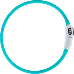 TIAKI USB-LED-Silikonring Lantern wasserdicht und wiederaufladbar in Türkis – Bild 1 von 1
