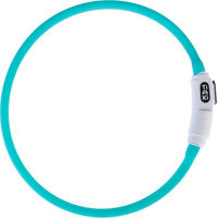 Produktbild von TIAKI USB-LED-Silikonring Lantern wasserdicht und wiederaufladbar in Türkis