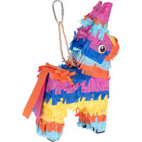Produktbild von TIAKI Vogelspielzeug Lama Piñata Intelligenzspielzeug für Papageien bunt