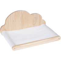 Produktbild von TIAKI Wandliegebett Cloud Hängematte aus Holz in Weiß