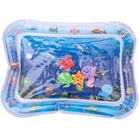 Produktbild von TIAKI Wasser-Spielmatte Intelligenzspielzeug aus PVC in Blau Bunt Größe S 66 x 50 cm