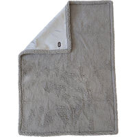 Produktbild von TIAKI Wasserdichte Hundedecke aus Polyester Grau Größe M 101 x 73 cm