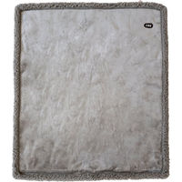 Produktbild von TIAKI Wasserdichte Hundedecke aus Polyester Grau Größe S 73 x 63 cm