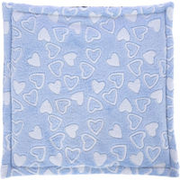 Produktbild von TIAKI Wasserdichtes Plüschkissen für Kleintiere wie Kaninchen und Meerschweinchen Blau 50 x 50 cm