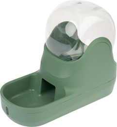 Produktbild von TIAKI Wasserspender Bubble Wassernapf aus Kunststoff Grün Transparent 3,8 l - 3,8 l