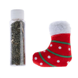 TIAKI Weihnachtssocken mit Katzenminze für Katzen 1 Stück – Bild 1 von 1