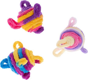 Produktbild von TIAKI Wollkugel-Set für Kitten, 3er Pack, bunt