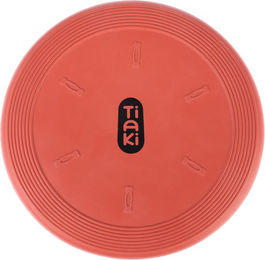 TIAKI Wurfscheibe Frisbee aus Naturkautschuk für Hunde Ø 19 x H 1,5 cm Rot Orange – Bild 1 von 1