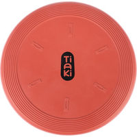 Produktbild von TIAKI Wurfscheibe Frisbee aus Naturkautschuk für Hunde Ø 19 x H 1,5 cm Rot Orange