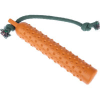 Produktbild von TIAKI Wurfspielzeug aus Naturkautschuk mit Tau für Hunde und Welpen L 27,5 x Ø 4,5 cm