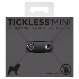 Produktbild von TickLess MINI DOG Ultraschallgerät gegen Zecken und Flöhe schwarz wiederaufladbar