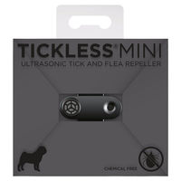 Produktbild von TickLess MINI DOG Ultraschallgerät gegen Zecken und Flöhe schwarz wiederaufladbar