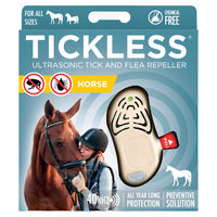 Produktbild von TickLess Ultraschallgerät gegen Zecken für Pferde Beige