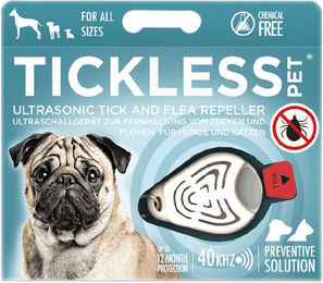 TickLess Ultraschallgerät gegen Zecken und Flöhe für Hund und Katze in Beige - 1 Stk. – Bild 1 von 6