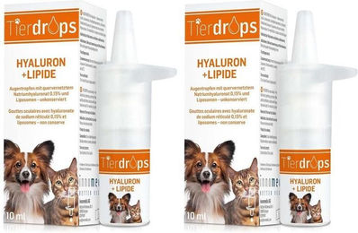 Tierdrops Augenreiniger Hyaluron + Lipide – Bild 1 von 4