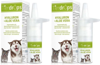 Tierdrops Augenreiniger mit Hyaluron und Aloe Vera – Bild 1 von 4