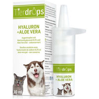 Produktbild von Tierdrops Augenreiniger mit Hyaluron und Aloe Vera