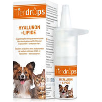 Produktbild von Tierdrops Hyaluron+Lipide Augenreiniger