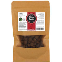 Produktbild von TierGlück Ginkgo Drops Funktionssnack für Hunde mit Mistel, Rosmarin und Kurkuma ohne Farb- und Aromastoffe sowie ohne Zucker