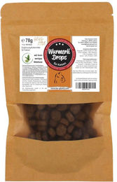 TierGlück Wurmerli Drops Sensitive Katzen-Leckerlis mit Huhn zur Verdauungshilfe 78g – Bild 1 von 4