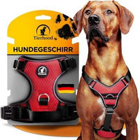 Produktbild von Tierhood Hundegeschirr Y-Geschirr aus Polyester in Rot XL