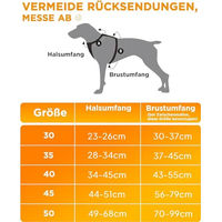 Produktbild von Tierhood Hundegeschirr Y-Geschirr reflektierend gepolstert Blau