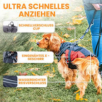 Produktbild von Tierhood Regenmantel für Hunde wasserdicht mit Reflektoren aus Polyester