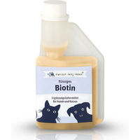 Produktbild von tierisch lang leben Flüssiges Biotin Haut-Fell-Supplement für Hund und Katze 250 ml