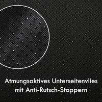 Produktbild von tierlando Alberto Orthopädisches Hundebett mit abnehmbarem Velours-Bezug in Braun Größe M
