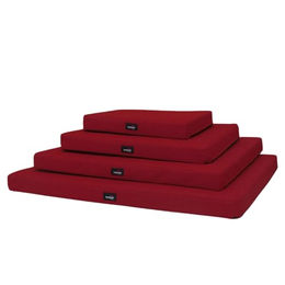 tierlando Alice Orthopädische Visco Hundematratze aus Polyester 600D Dunkelrot 80x60cm – Bild 1 von 5