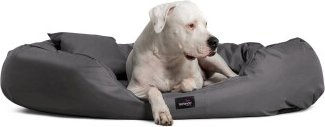 Tierlando ARES VISCO Orthopädisches Hundebett aus Polyester Schwarz/Grau 1,25 m x 1,05 m x 30 cm – Bild 1 von 3
