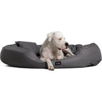 Produktbild von Tierlando ARES VISCO Orthopädisches Hundebett aus Polyester Schwarz/Grau 1,25 m x 1,05 m x 30 cm