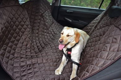 tierlando Autoschondecke MAX Hundedecke Schutzdecke Braun Größe S 200 cm x 140 cm – Bild 1 von 2