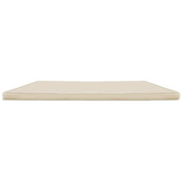tierlando Carlos Ortho-Medic Orthopädische Hundematratze aus Kunstleder mit Visco Memory Foam für Senior Hunde in Beige Größe L – Bild 1 von 3