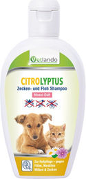 Tierlando Citrolyptus Bio Zecken- und Floh-Shampoo Monoi-Duft für Hunde und Katzen 250 ml – Bild 1 von 2