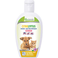 Produktbild von Tierlando Citrolyptus Bio Zecken- und Floh-Shampoo Monoi-Duft für Hunde und Katzen 250 ml