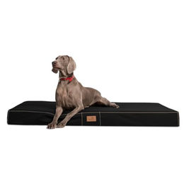tierlando Hugo Ortho Plus Orthopädische Hundematratze für große Hunde aus Polyester in Schwarz 80x60cm – Bild 1 von 5