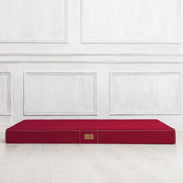 tierlando Hugo Ortho Plus Orthopädische Hundematratze mit Memory Foam für große Hunde Dunkelrot 150x100cm – Bild 1 von 2