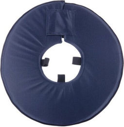 Tierlando Leckschutzkragen für Hunde und Katzen aus Stoff wasserabweisend blau Größe L – Bild 1 von 11