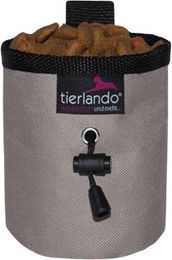 Tierlando LIO Futterbeutel aus Nylon in Beige – Bild 1 von 3