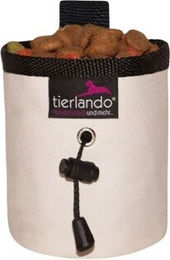 Tierlando LIO Leckerlibeutel Snackbeutel aus Nylon in Creme Beige – Bild 1 von 3