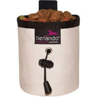 Produktbild von Tierlando LIO Leckerlibeutel Snackbeutel aus Nylon in Creme Beige