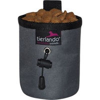 Produktbild von Tierlando LIO Leckerlibeutel Snackbeutel aus Nylon in Graphit Grau