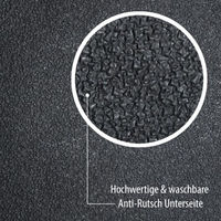 Produktbild von Tierlando MADDOX SOFT Orthopädisches Hundebett aus Velours in Braun 100 x 75 x 25 cm